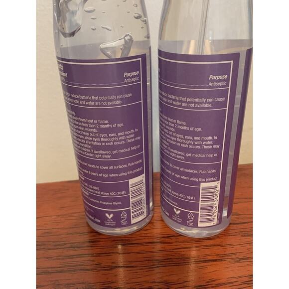 Malibu C Cur 8 Hand Sanitizer Bundle Gel spray ethyl antiseptic NEW vegan 9oz - Picture 6 of 6